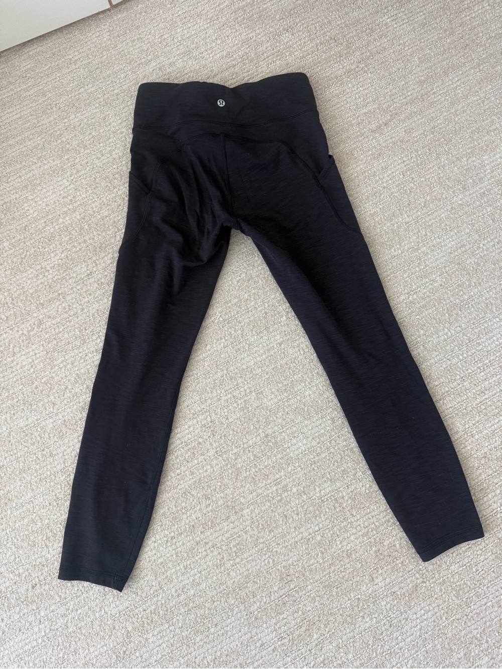 lululemon Black Performance Leggings with Pockets